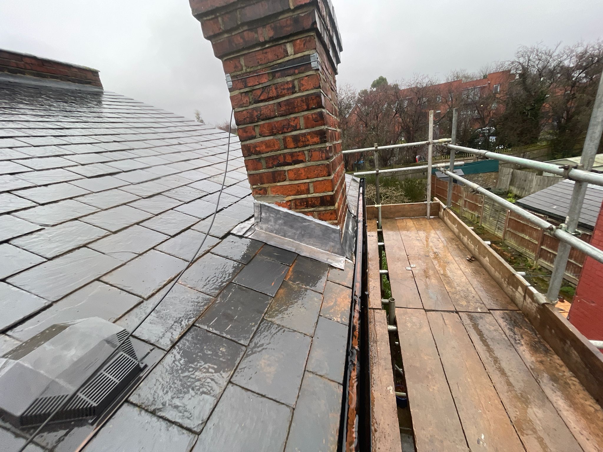 After - chimney repairs and leadwork