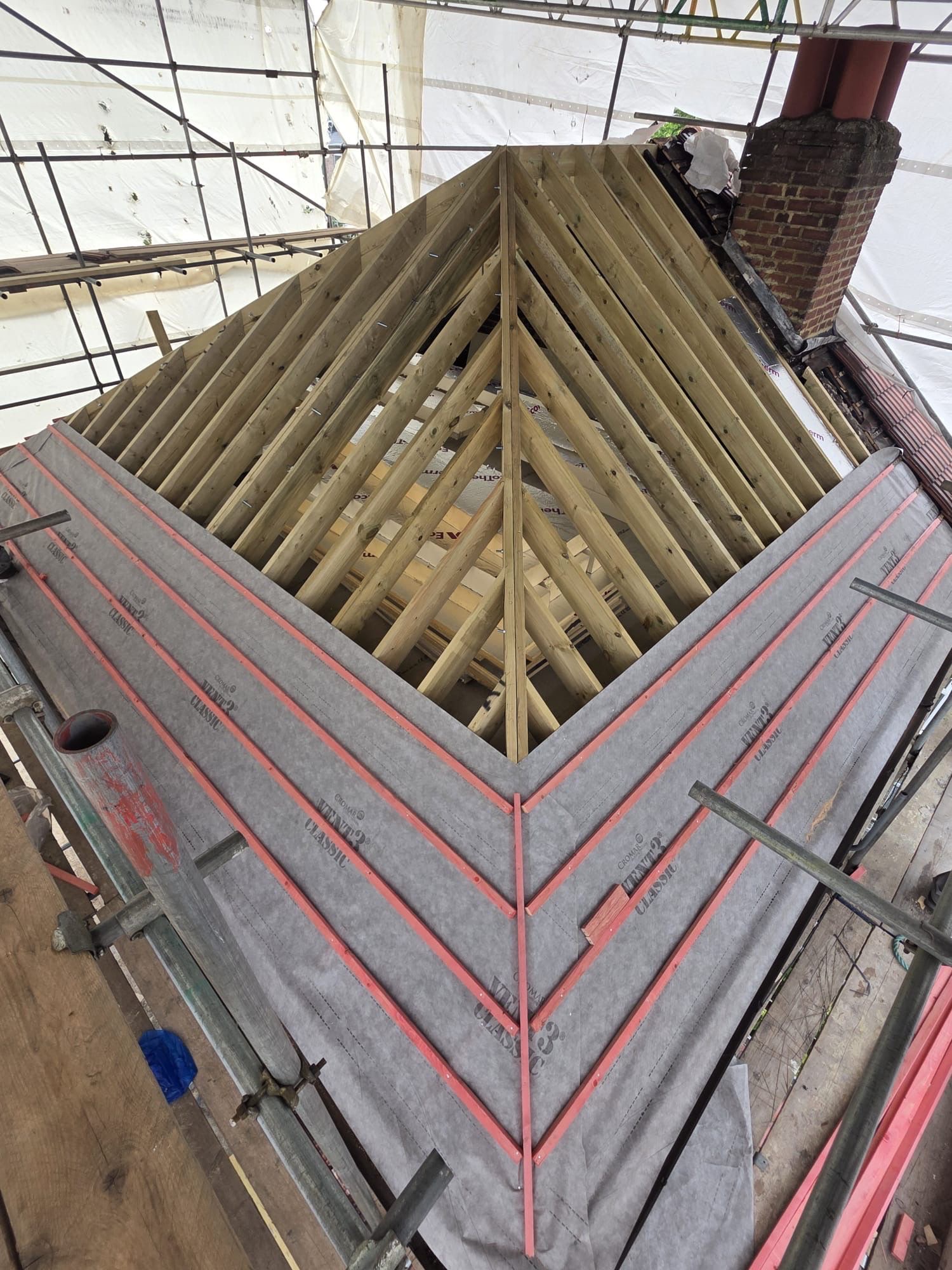 Full Roof Strip and Re-Structure